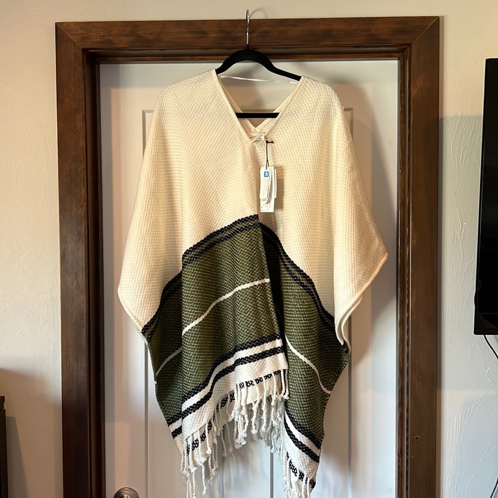 Treasure and Bond Sweater Poncho